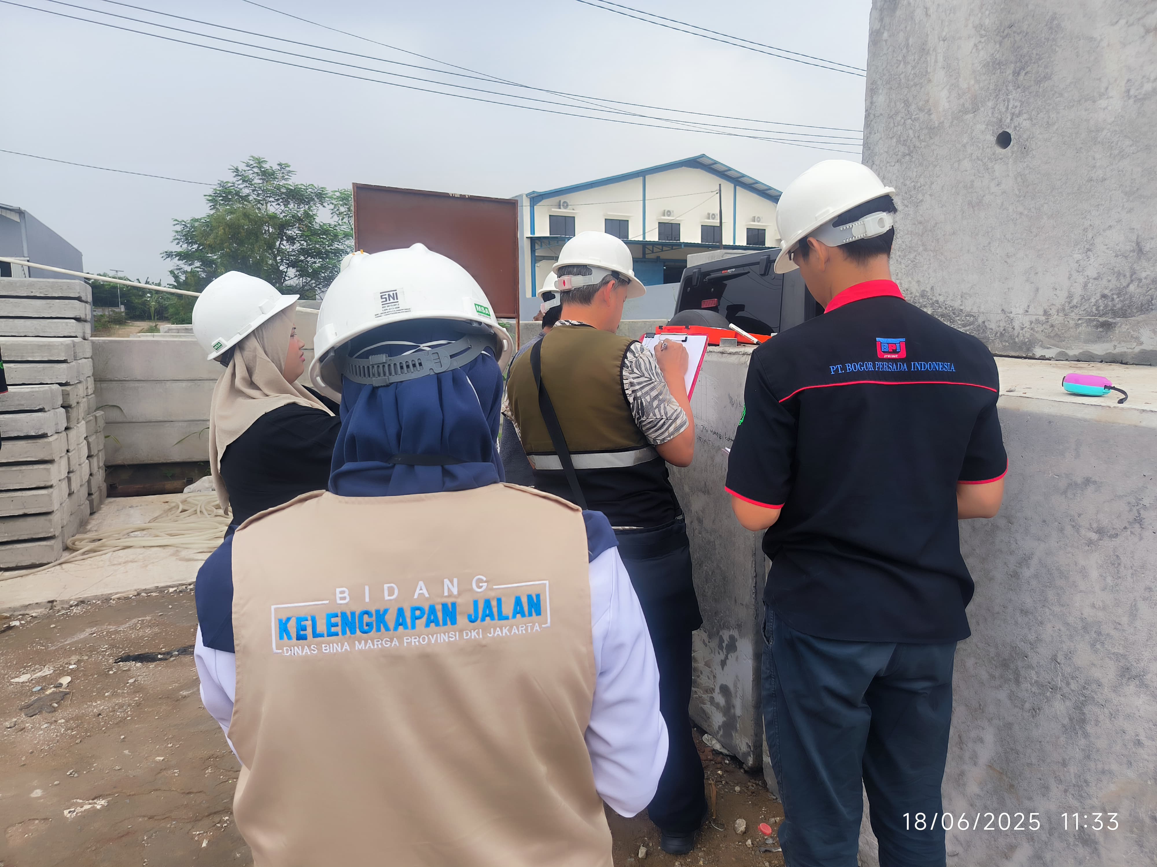 tim bpi bersama Dinas Binamarga DKI